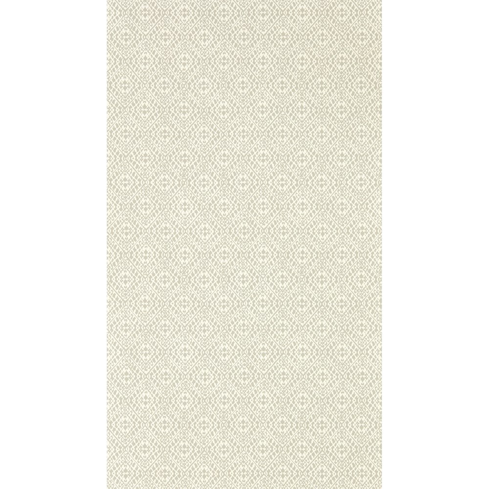 Pinjara Trellis Wallpaper 216788 by Sanderson in Dove Grey